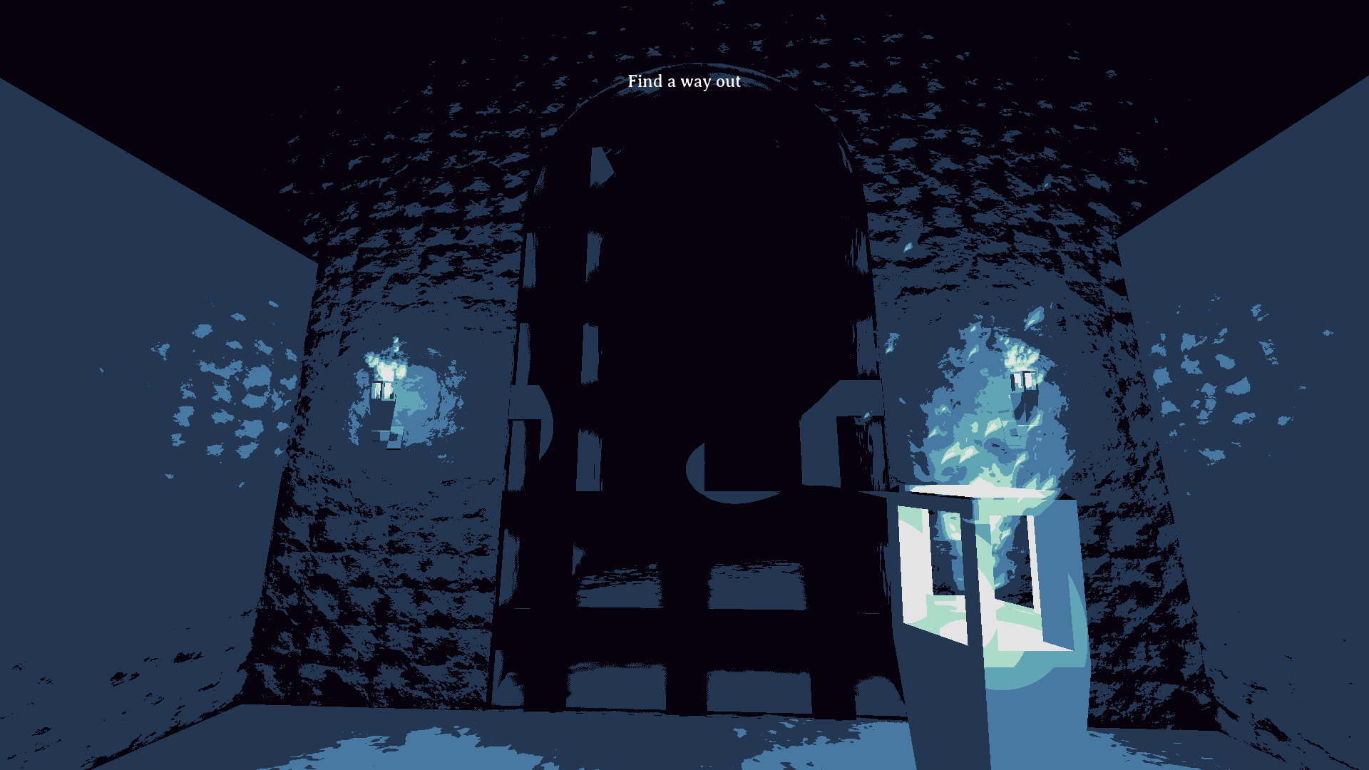 A screenshot from the game Entombed.